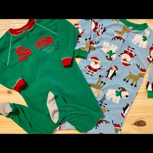 Two Christmas Just One You by Carters Sleepers 3T